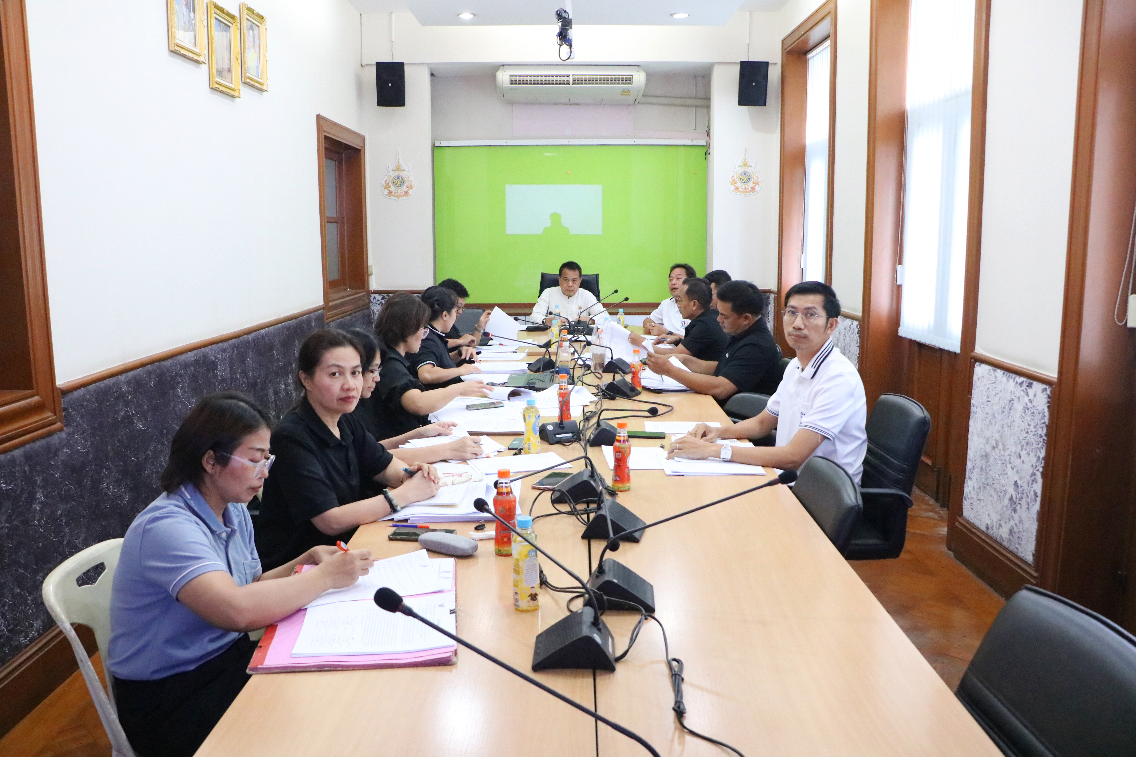 title - ส.ป.ก. ประชุมคณะกรรมการดำเนินงานจ้างควบคุมงานก่อสร้าง